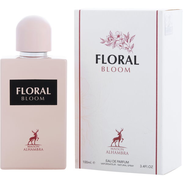 Maison Alhambra Floral Bloom by Maison Alhambra, Eau De Parfum Spray 3.4 oz