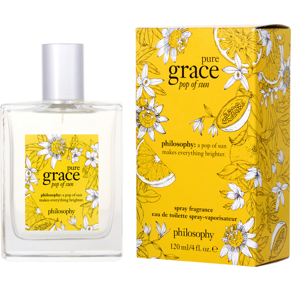 Philosophy Pure Grace Pop Of Sun by Philosophy, Eau De Toilette Spray 4 oz