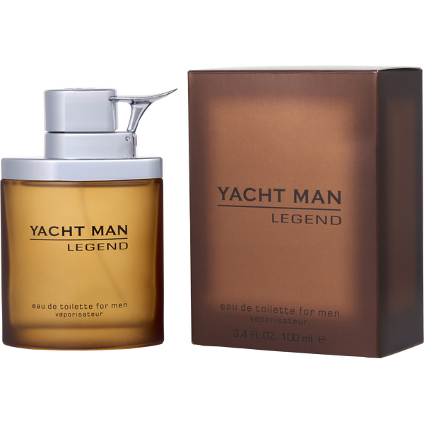 Yacht Man Legend by Myrurgia, Eau De Toilette Spray 3.4 oz
