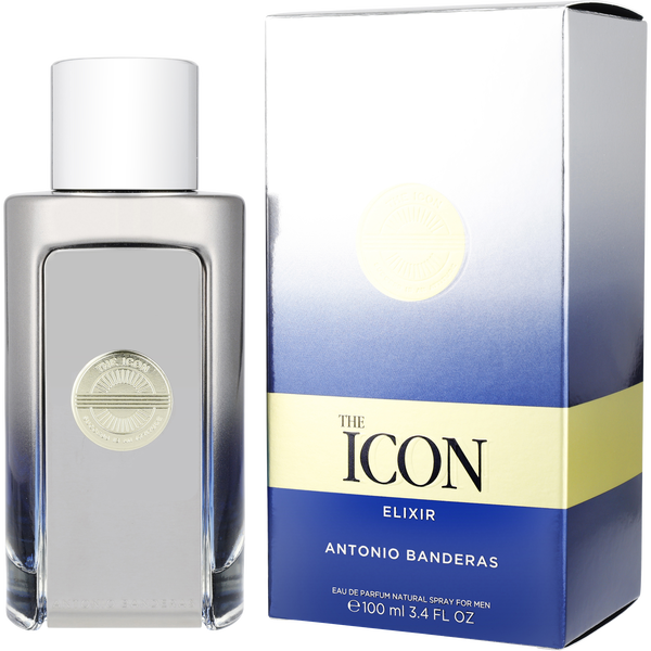 Antonio Banderas The Icon Elixir by Antonio Banderas, Eau De Parfum Spray 3.4 oz, image 1 of 2