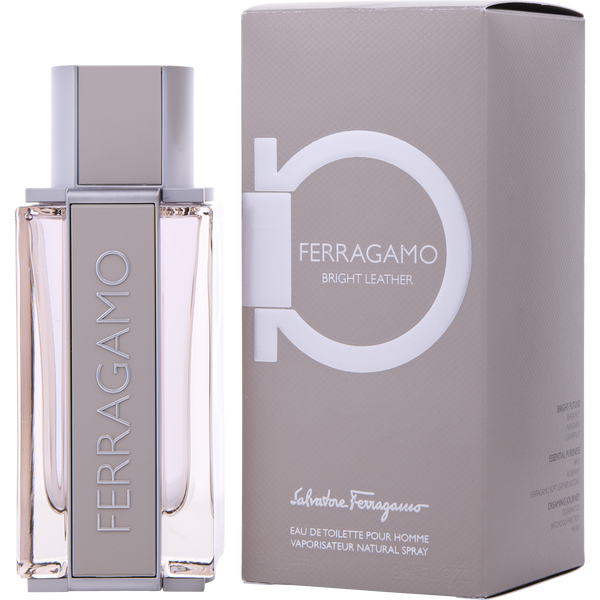 Ferragamo Bright Leather by Salvatore Ferragamo, Eau De Toilette Spray 3.4 oz