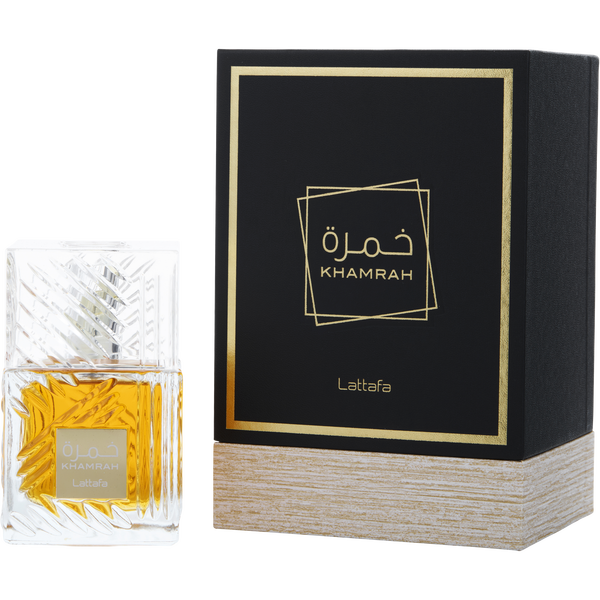 Lattafa Khamrah Eau De Parfum Spray 3.4 oz