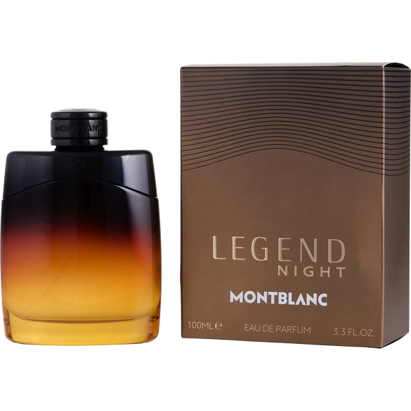 Mont Blanc Legend Night by Mont Blanc, Eau De Parfum Spray (New Packaging) 3.3 oz
