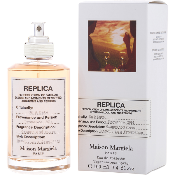 Replica On A Date Eau De Toilette Spray 3.4 oz