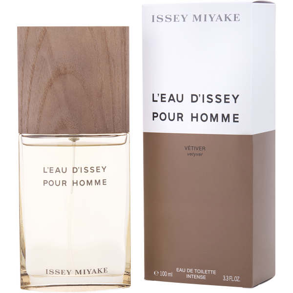 L'Eau d'Issey Pour Homme Vetiver by Issey Miyake, Eau De Toilette Intense Spray 3.4 oz