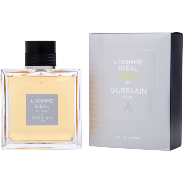 Guerlain L'Homme Ideal L'Intense by Guerlain, Eau De Parfum Spray (New Packaging) 3.3 oz