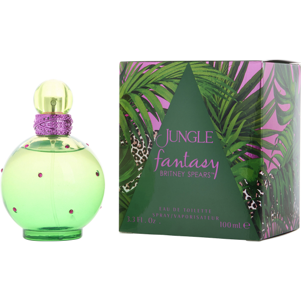 Jungle Fantasy Britney Spears by Britney Spears, Eau De Toilette Spray 3.3 oz