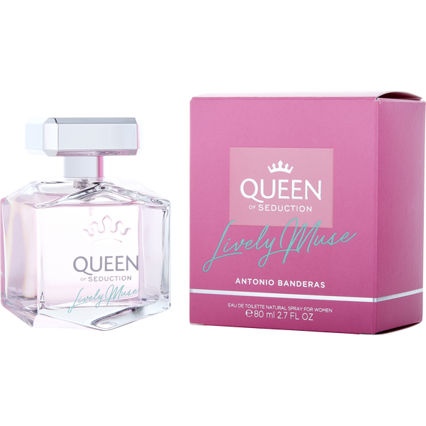 Queen Of Seduction Lively Muse by Antonio Banderas, Eau De Toilette Spray 2.7 oz