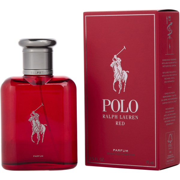 Polo Red Parfum Spray Refilable 2.5 oz