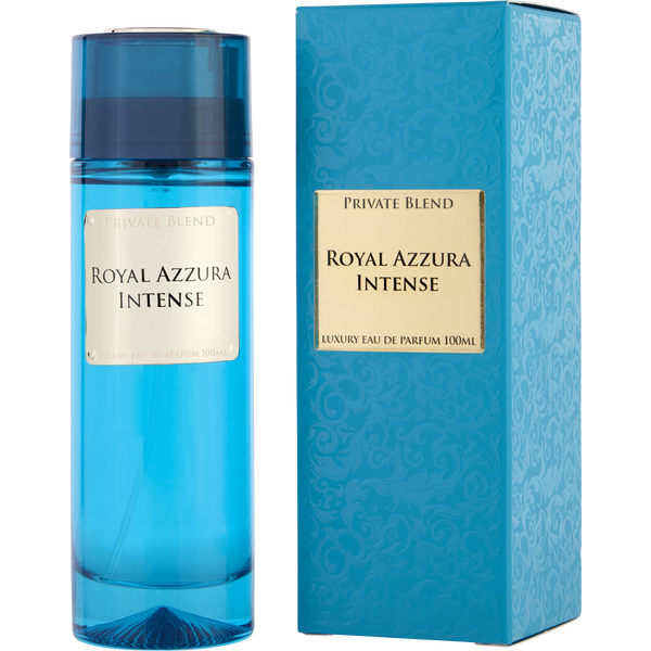 Private Blend Royal Azzura Intense by Chkoudra Paris, Eau De Parfum Spray 3.3 oz