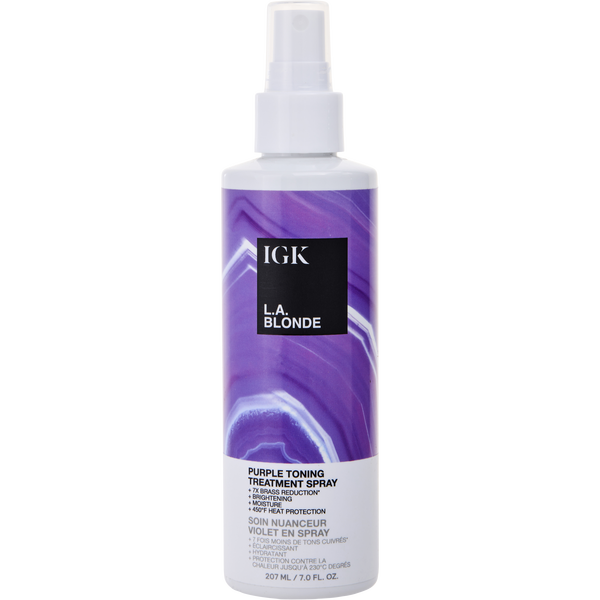 Igk by Igk, L.A. Blonde Purple Toning Treatment Spray 7 oz