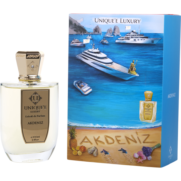 Unique'E Luxury Akdeniz by Unique'E Luxury, Extrait De Parfum Spray 3.4 oz