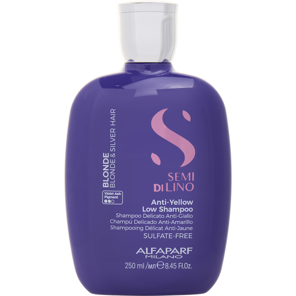 Alfaparf by Alfaparf, Semi Di Lino Blonde Anti-Yellow Low Shampoo 8.45 oz