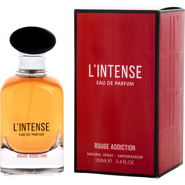 Maison Alhambra L'Intense Rouge Addiction by Maison Alhambra, Eau De Parfum Spray 3.4 oz