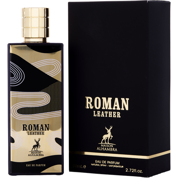 Maison Alhambra Roman Leather by Maison Alhambra, Eau De Parfum Spray 2.7 oz