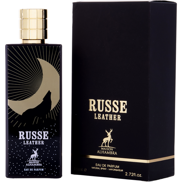 Maison Alhambra Russe Leather by Maison Alhambra, Eau De Parfum Spray 2.7 oz