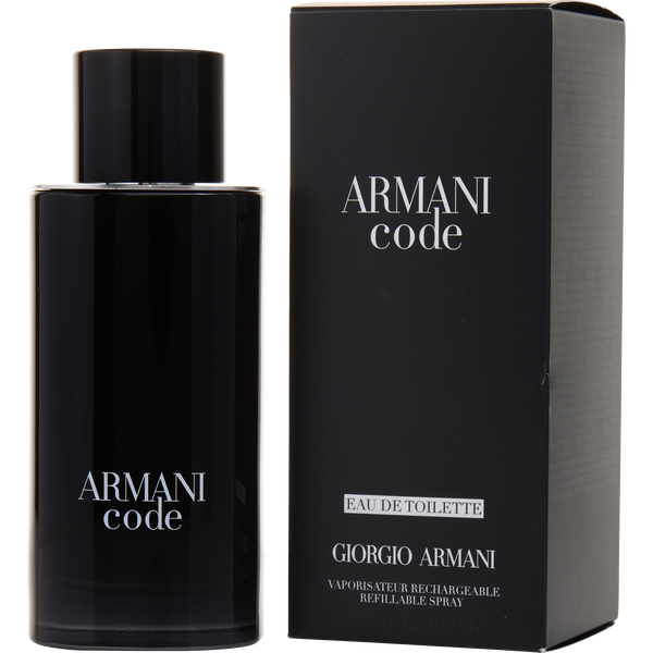 Armani Code Eau De Toilette Spray Refillable 4.2 oz