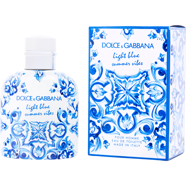 D & G Light Blue Summer Vibes by Dolce & Gabbana, Eau De Toilette Spray 4.2 oz, image 1 of 2
