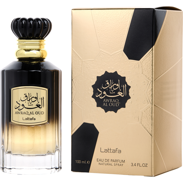 Lattafa Awraq Al Oud Eau De Parfum Spray 3.4 oz