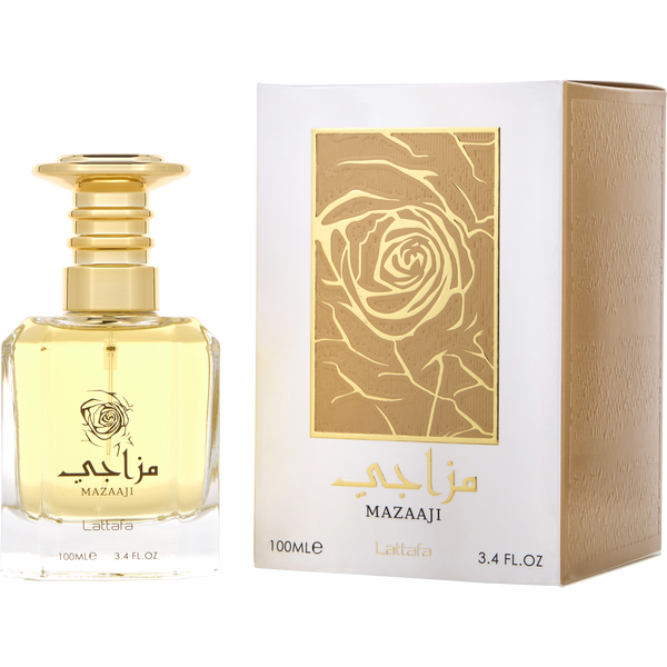 Lattafa Mazaaji by Lattafa, Eau De Parfum Spray 3.4 oz