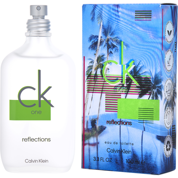 Ck One Reflections Eau De Toilette Spray 3.3 oz (Limited Edition)