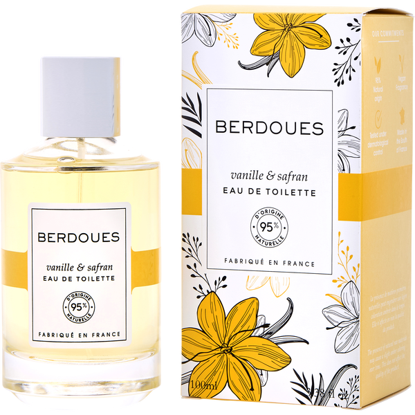 Berdoues Vanille & Safran Eau De Toilette Spray 3.3 oz