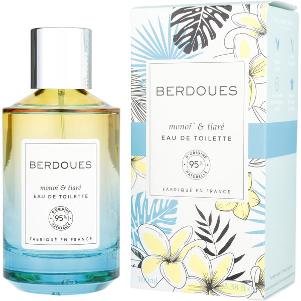 Berdoues Monoi & Tiare Eau De Toilette Spray 3.3 oz