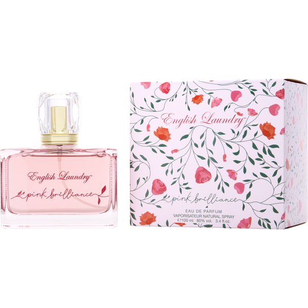 English Laundry Pink Brilliance by English Laundry, Eau De Parfum Spray 3.4 oz