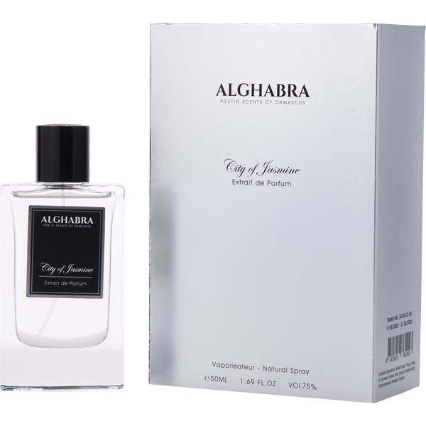 Alghabra City Of Jasmine by Alghabra Parfums, Extrait De Parfum Spray 1.69 oz