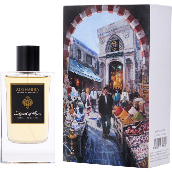 Alghabra Laybrinth Of Spices by Alghabra Parfums, Extrait De Parfum Spray 1.69 oz