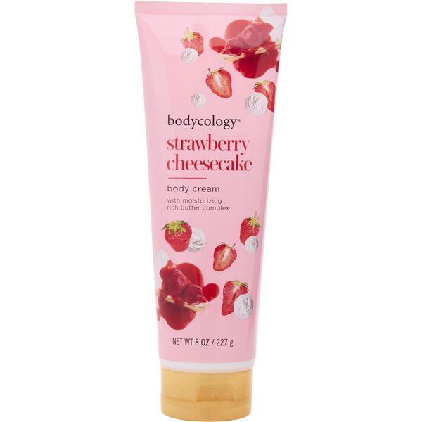 Bodycology Strawberry Cheesecake by Bodycology, Body Cream 8 oz