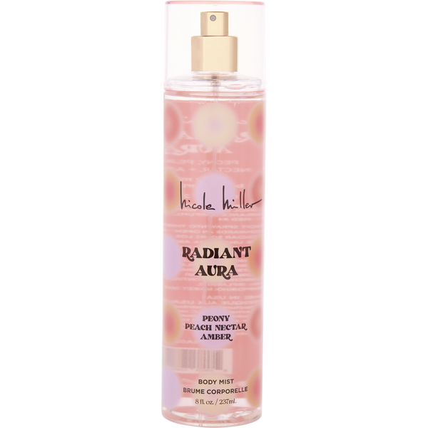 Nicole Miller Radiant Aura by Nicole Miller, Body Mist Spray 8 oz