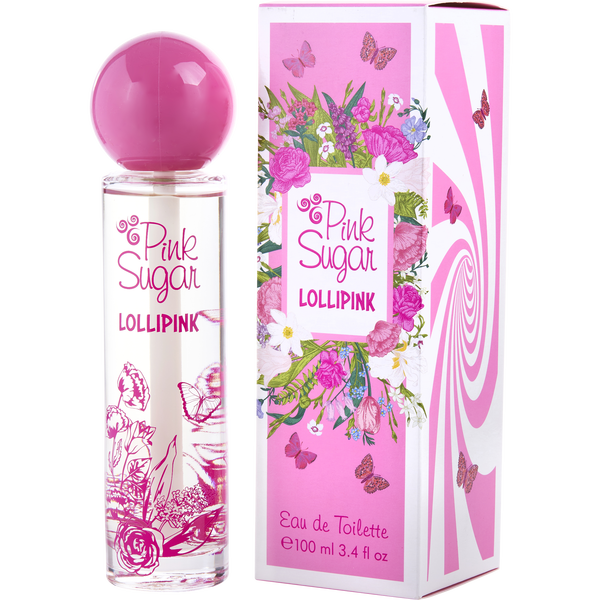 Pink Sugar Lollipink by Aquolina, Eau De Toilette Spray 3.4 oz