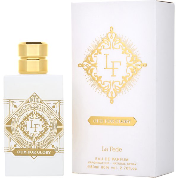 La Fede Oud For Glory by Khadlaj, Eau De Parfum Spray 2.7 oz