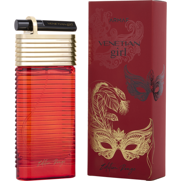 Armaf Venetian Girl Rouge by Armaf, Eau De Parfum Spray 3.4 oz