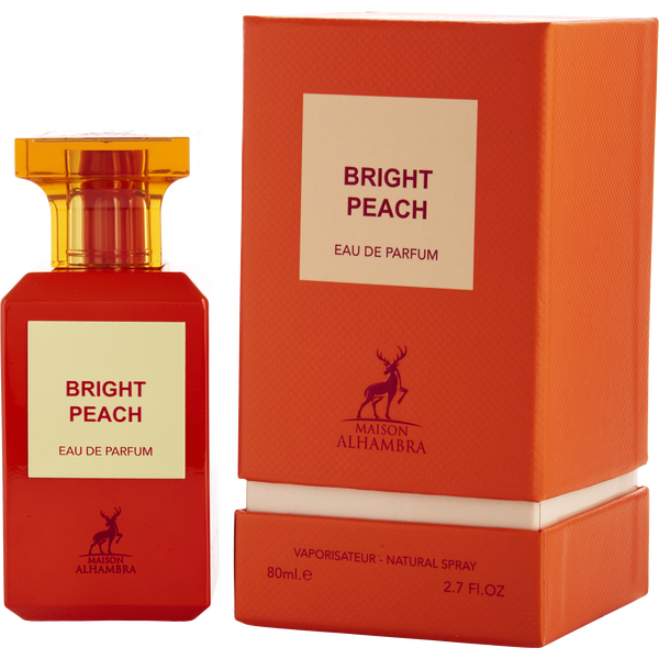 Maison Alhambra Bright Peach by Maison Alhambra, Eau De Parfum 2.7 oz