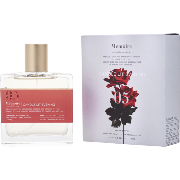 Memoire Archives Candle Lit Evening by Memoire Archives, Eau De Parfum Spray 3.4 oz