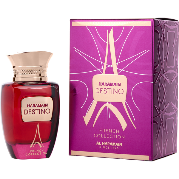 Al Haramain Destino French Collection by Al Haramain, Eau De Parfum Spray 3.4 oz