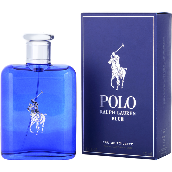 Polo Blue by Ralph Lauren, Eau De Toilette Refillable Spray 4.2 oz