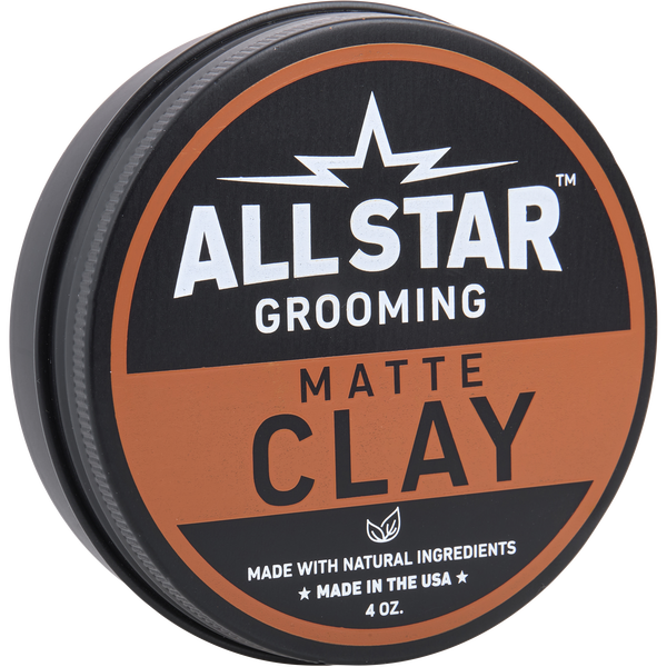 All Star Grooming by All Star Grooming, Matte Clay 4 oz