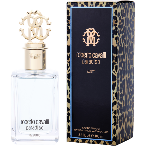 Roberto Cavalli Paradiso Azzurro by Roberto Cavalli, Eau De Parfum Spray 3.4 oz