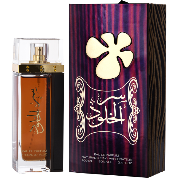 Lattafa Ser Al Khulood by Lattafa, Eau De Parfum Spray 3.4 oz