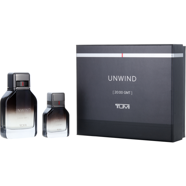 Tumi Unwind Eau De Parfum Spray 3.4 oz & Eau De Parfum Spray 1 oz