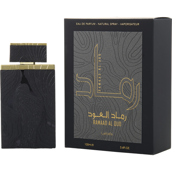 Lattafa Ramaad Al Oud by Lattafa, Eau De Parfum Spray 3.4 oz