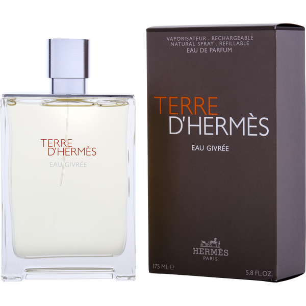 Terre d'Hermes Eau Givree by Hermes, Eau De Parfum Refillable Spray 5.8 oz