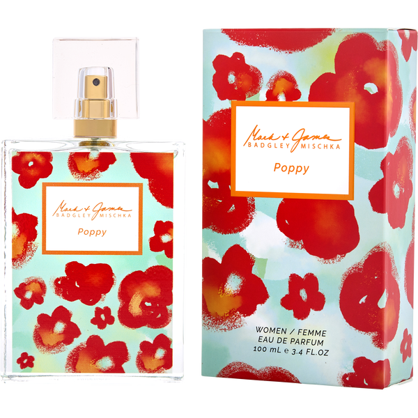 Badgley Mischka Poppy by Badgley Mischka, Eau De Parfum Spray 3.4 oz