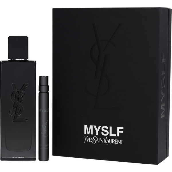 Myslf Yves Saint Laurent by Yves Saint Laurent, Eau De Parfum Refillable Spray 3.4 oz & Eau De Parfum Spray 0.34 oz Mini