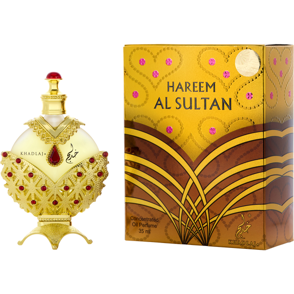 Khadlaj Hareem Al Sultan Gold Concentrated Oil Perfume 1.18 oz
