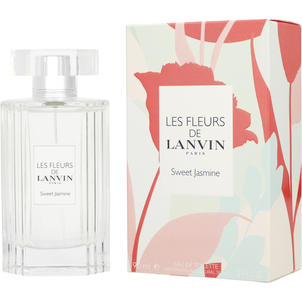 Les Fleurs De Lanvin Sweet Jasmine Eau De Toilette Spray 3 oz