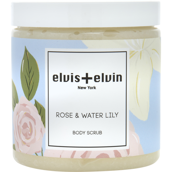 Elvis + Elvin Rose & Water Lily by Elvis + Elvin, Body Scrub 10 oz
